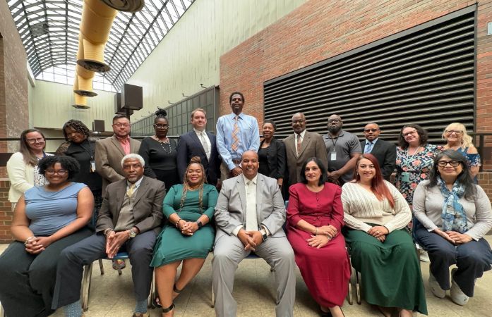  DPSCD Virtual School Staff posing for a picture